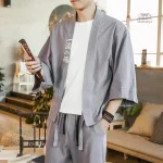 Kimono traditionnel homme élégant