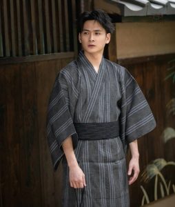 Kimono léger pour homme en coton