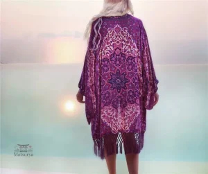 Kimono léger pour vos journées à la plage