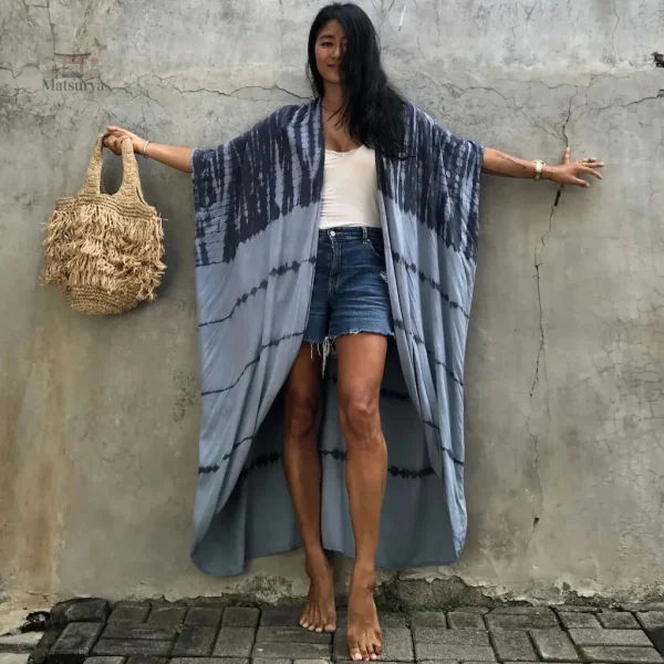 Kimono de plage élégant pour un look estival