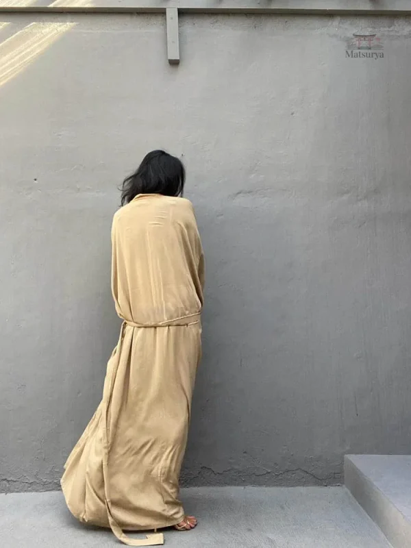 Kimono estival en coton, essentiel pour l'été