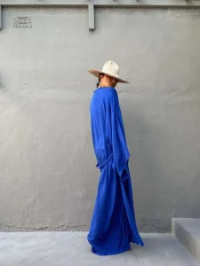 Kimono léger en coton pour la plage