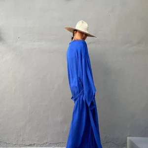Kimono léger en coton pour la plage