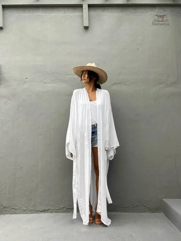 Vêtement de plage en coton pour un look décontracté