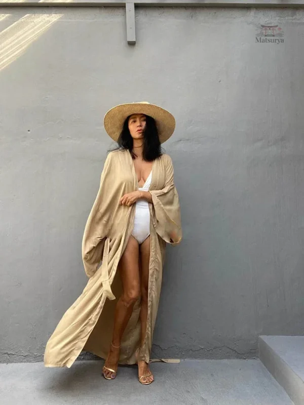 Vêtement de plage en coton, accessoire tendance