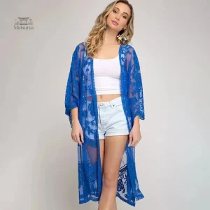 Kimono de Plage en Dentelles