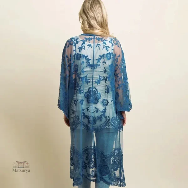 Kimono en dentelles pour une touche bohème