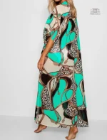 Kimono de plage chic avec motifs stylés