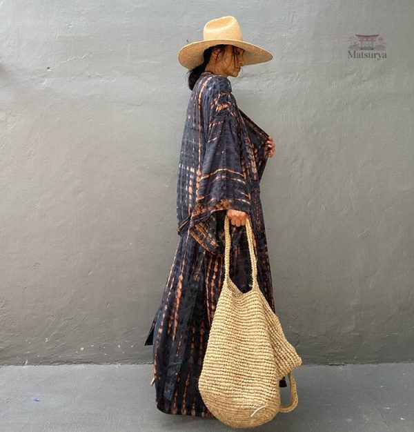Kimono d'été coloré pour la plage