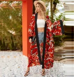 Kimono Chic Femme en style japonais élégant