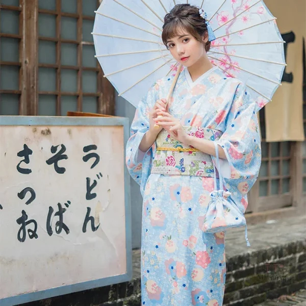 Kimono Japonais Femme élégant et léger