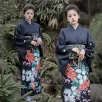 Kimono Femme Vintage Fleuri