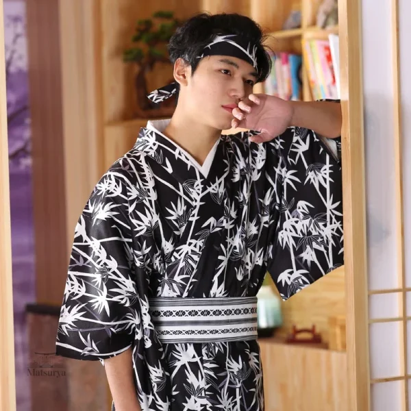 kimono-homme-bambou-1 Kimono Homme en Bambou