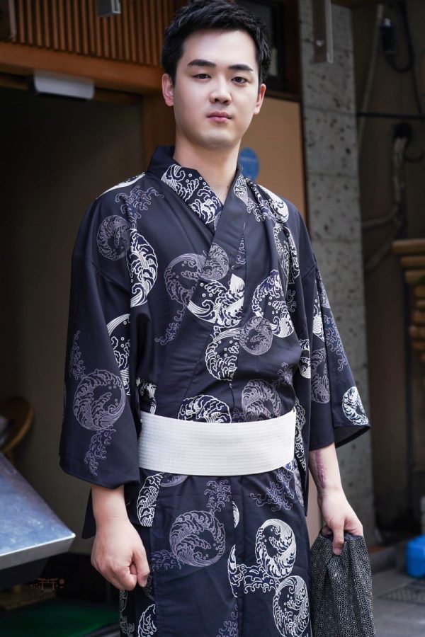 Kimono homme à la coupe moderne et stylée
