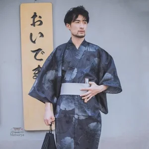 Kimono traditionnel homme Clair de Lune
