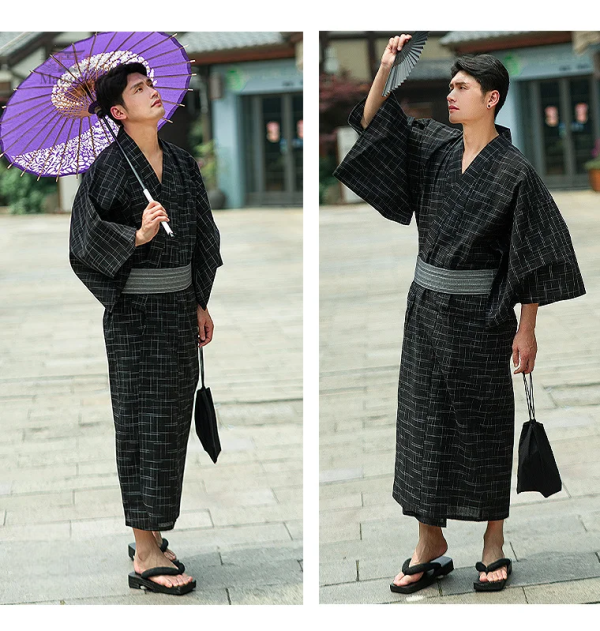 Vêtement d'été traditionnel homme en kimono