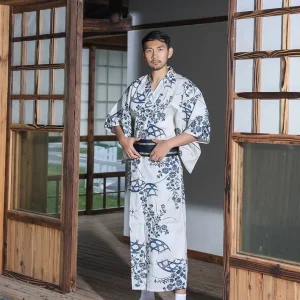 Kimono Décontracté Homme en style traditionnel