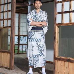 Vêtement kimono homme, design moderne et décontracté