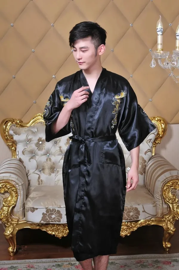 Kimono dragon pour homme élégant