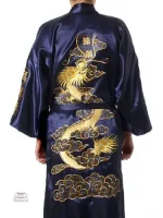Kimono homme dragon avec ceinture assortie