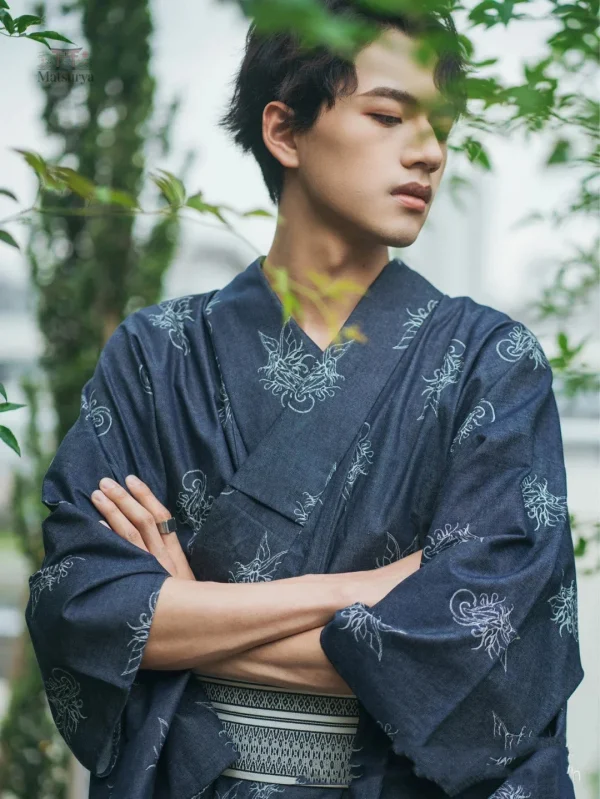 Vêtement masculin : kimono chic et raffiné