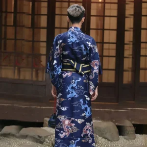 Kimono homme élégant avec imprimé unique