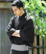 Kimono Traditionnel Noir pour Homme