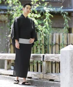 Kimono Noir Homme - vue 6