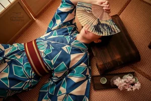 Kimono traditionnel pour homme avec motifs uniques