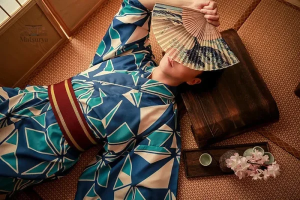 Kimono traditionnel pour homme avec motifs uniques
