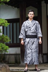 Kimono traditionnel pour homme, design polyvalent