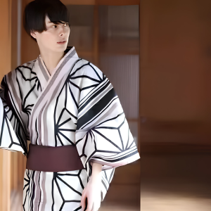 Kimono Homme Respirant en tissu léger