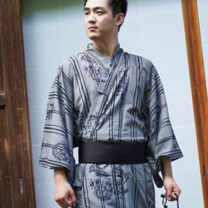 Kimono Traditionnel pour homme, style épuré et élégant
