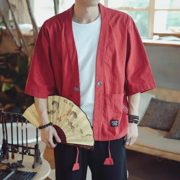 Kimono homme pour un look streetwear unique