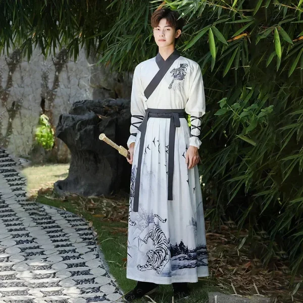 kimono-homme-tigre-1 Kimono homme tigre traditionnel