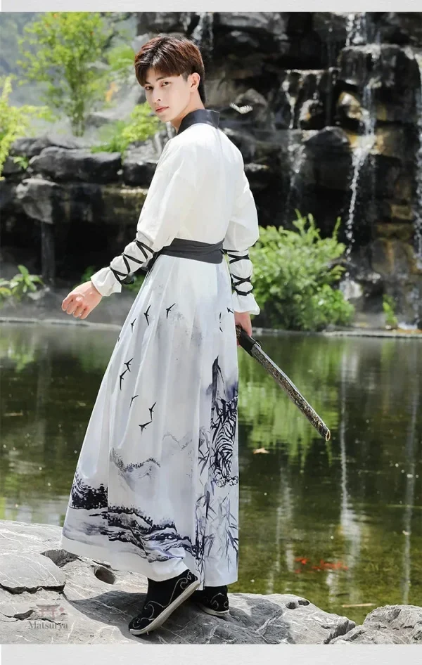 Vêtement traditionnel homme, kimono tigre