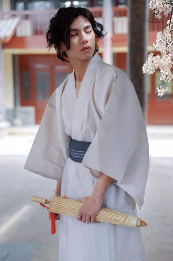 Kimono Homme élégant, idéal pour les moments de détente