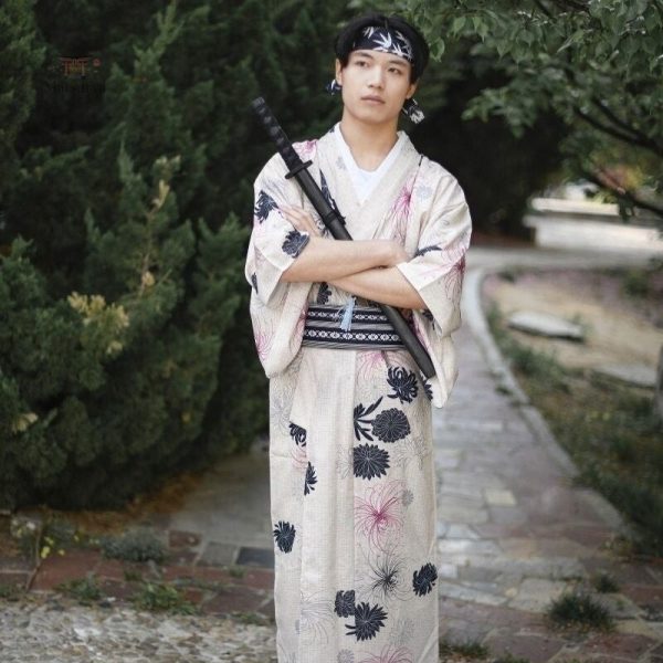 Style unique de kimono pour homme, inspiration vintage