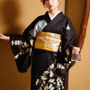Kimono Japonais Femme Traditionnel en tissu léger