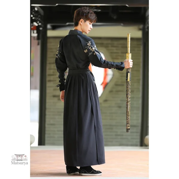 Kimono Samouraï pour homme, style authentique japonais
