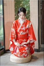 Kimono Japonais en Soie Confortable