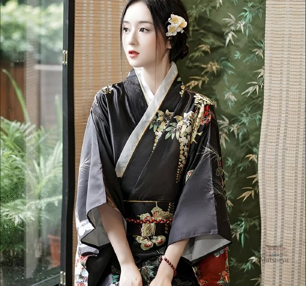 Vêtement Traditionnel Japonais en Soie