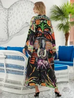 Kimono japonais à manches larges