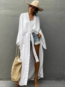 Vêtement d'été : kimono long