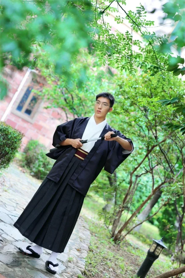 Kimono long homme, tenue confortable et stylée