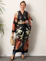 Vêtement traditionnel japonais revisité pour femmes