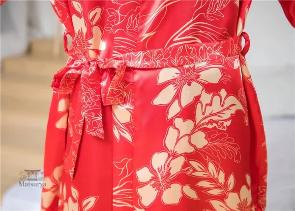 Mode masculine : kimono en satin