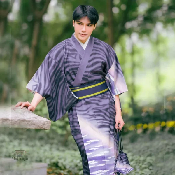 Kimono homme traditionnel ample léger