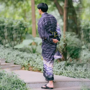 Kimono ample léger pour homme