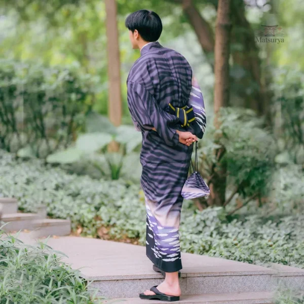 Kimono ample léger pour homme